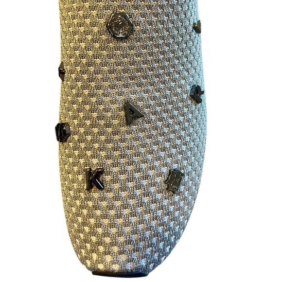 KARL LAGERFELD PARIS Women's Marje Graphic Pin Mesh Sneakers - 7.5 - NW - Picture 5 of 8